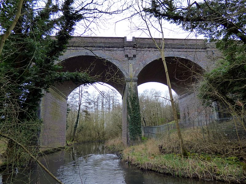 Image Hornsmill Viaduct, Hertford (51135910728)