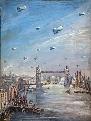 INF3-30 Tower Bridge Artist Eve Kirk 1939-1946