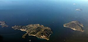 Isole Eolie dall'alto