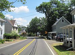 Center of Jacobstown along CR 528