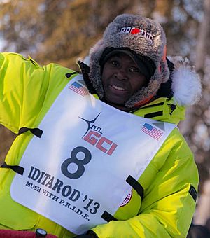 Jamaican musher Newton Marshall (8530551972)