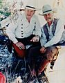 Joe Bowman and Robert Duvall Lonesome Dove