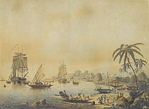 John Cleveley the Younger, Views of the South Seas (No. 3 of 4)