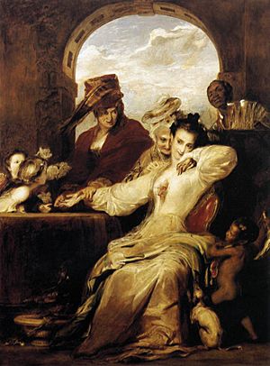 Josephine and the Fortune-Teller 1837 David Wilkie