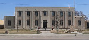 Kearny County courthouse in Lakin (2015)