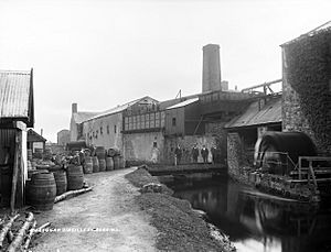 Kilbeggan Whiskey Distillery ca 1905