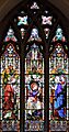 Kingston, All Saints church, north aisle west window