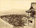Kyoto View from Kiyomizudera 1870s