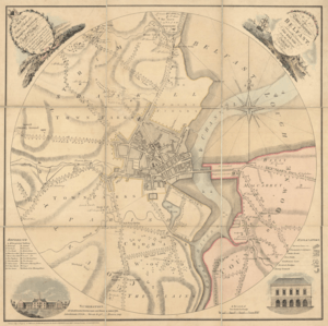 Map of the Town and Environs of Belfast (1791)
