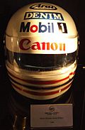 Martin Brundle helmet