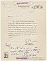 Memorandum from Major General Leslie Groves to Army Chief of Staff George Marshall