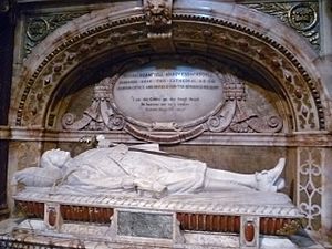 Memorial to Archibald Campbell, 1st Marquis of Argyll, St. Giles High Kirk Edinburgh