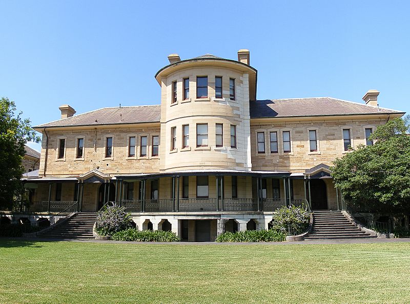 Mental hospital, calun park