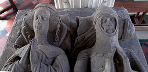 Michael de la Pole and Katherine Stafford effigies, Wingfield Church