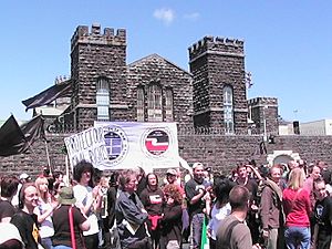 Mount Eden Prisons protest 2