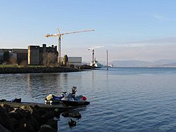 Newark Castle and Clyde
