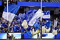 North Melbourne cheer squad