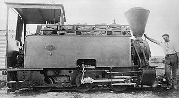 O&K locomotive N° 731 of 1902, 610mm, 0-4-2T, 40hp, East Murchison United Ltd, Lawlers, WA.jpg