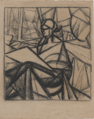 Oleksander Bohomasov Woman 1914 MoMA