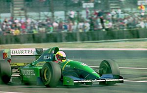 Olivier Beretta - Larrousse LH94 at the 1994 British Grand Prix (32541361145)