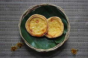 Pie Susu Top View