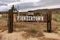 Pioneertown, CA Sign 2020