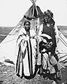 Poundmaker with woman
