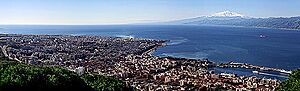 Reggio calabria panorama dal fortino