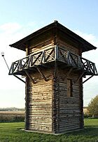 Romeinse wachttoren fort vechten netherlands
