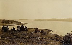 Sagadahoc Bay from Indian Point, Georgetown, ME
