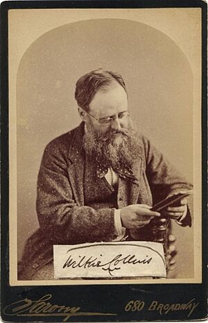 Sarony, Napoleon (1821-1896) - Wilkie Collins (1824-1889) in 1874 2