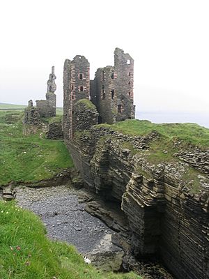 Sinclair Girnigoe Castle 2004