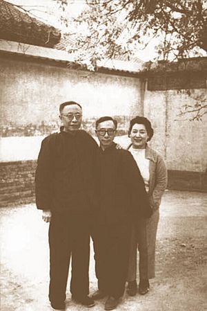 Spring 1967, Pujie and Saga Hiro visited Puyi