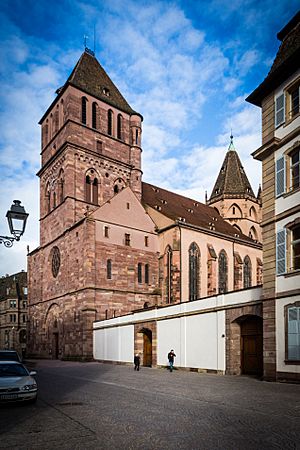 Strasbourg Église St Thomas janvier 2015