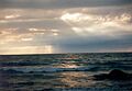 Sunset frm Grand Traverse Lighthouse