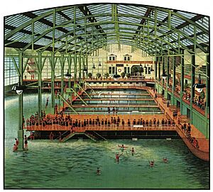 Sutro Baths interior, circa 1896