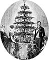 The Christmas Tree at Windsor Castle, by J. L. Williams - ILN 1848 (cropped)