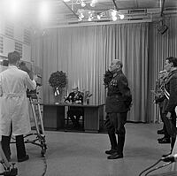The Finnish Broadcasting Company started regular television transmissions 1.1.1958. (21695684595)