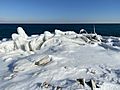 The Leslie Street Spit (Tommy Thompson Park) in winter