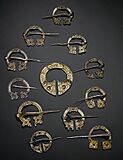 The Pictish penannular silver brooches in the hoard from St Ninian's Isle, Shetland