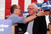 Tom Perez & Bernie Sanders (34191453605)