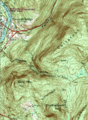 USGS Cornwall Quadrangle Excerpt 7-5 minute - Dudleytown - 1984