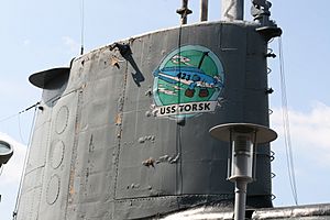 USS Torsk Sail Starboard