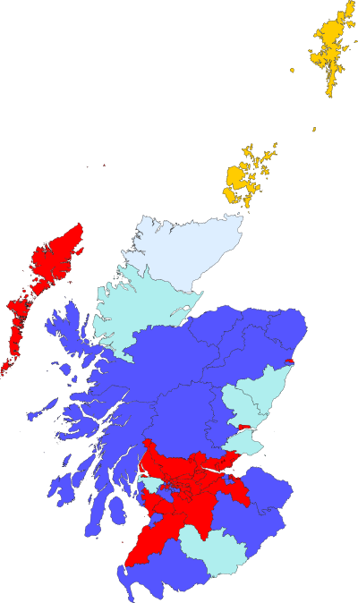 United Kingdom general election 1959 in Scotland.svg