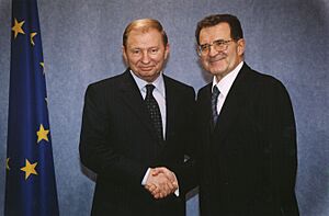 Visit of Leonid Kuchma, President of Ukraine, to the EC