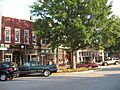Washington, Georgia storefronts in Commercial Historic District
