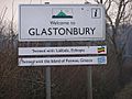 Welcome to Glastonbury - geograph.org.uk - 1114993