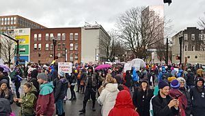 Women's March on Portland - 76