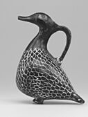"Tell el-Yahudiya" Vase in the Shape of a Duck MET 23.3.40 left