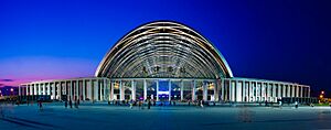 炫彩津门0天津西站全景Panorama of Tianjin West Railway Station